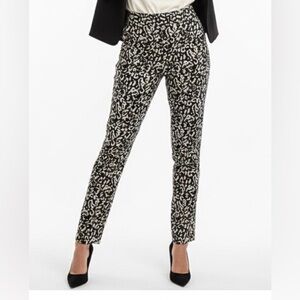 Joseph Ribkoff Abstract Skinny Pants
